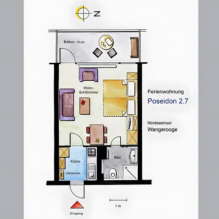 Little Poseidon Apartment